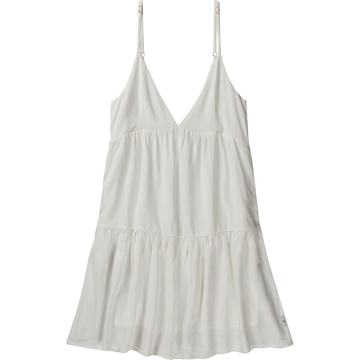 Rhythm Rhythm Classic Tiered Mini Dress - Women's White, XS