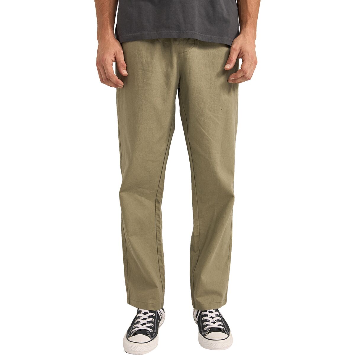 Rhythm Rhythm Linen Jam Pant - Men's Olive, 33