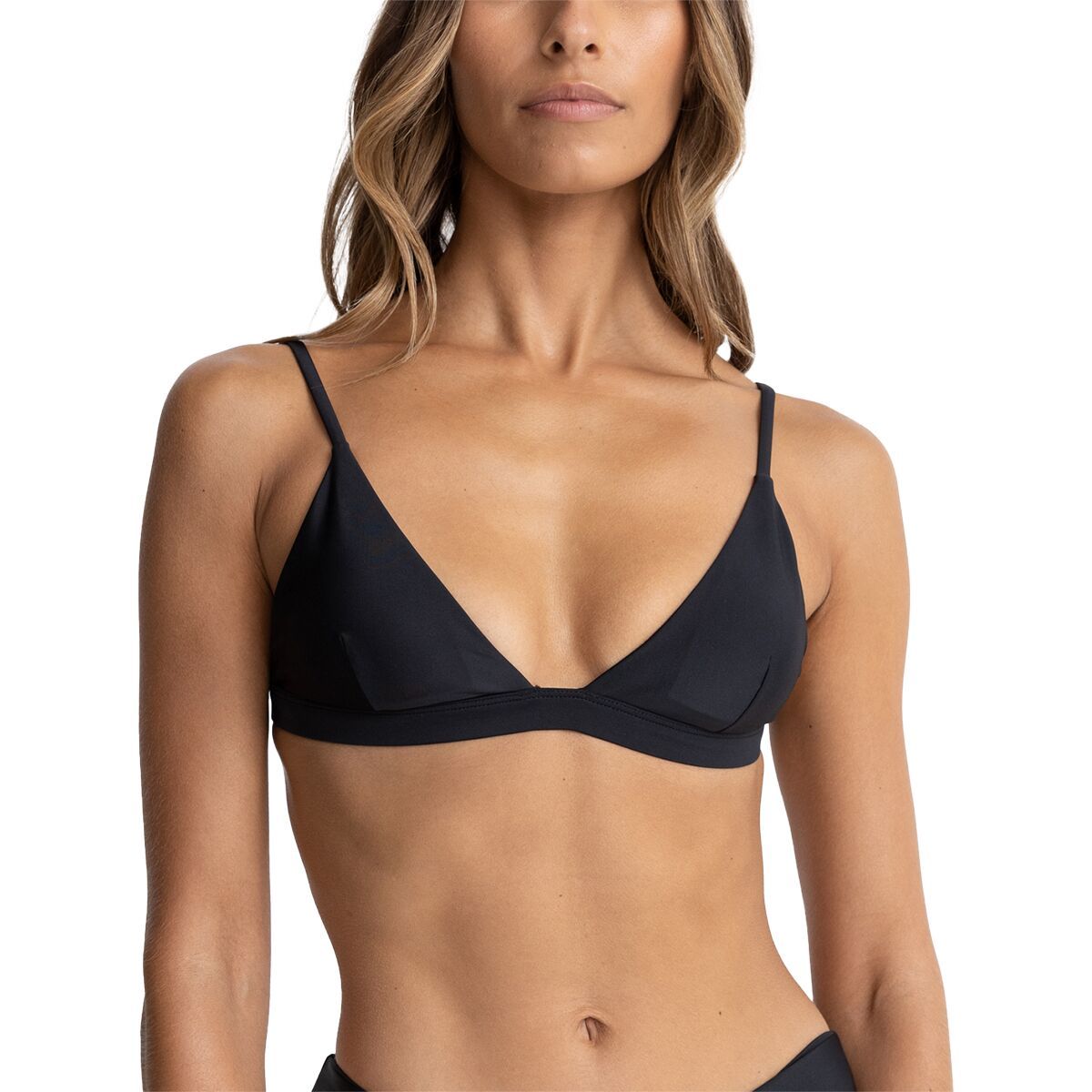 Image of Rhythm Classic Bralette Bikini Top - Women's Black, L