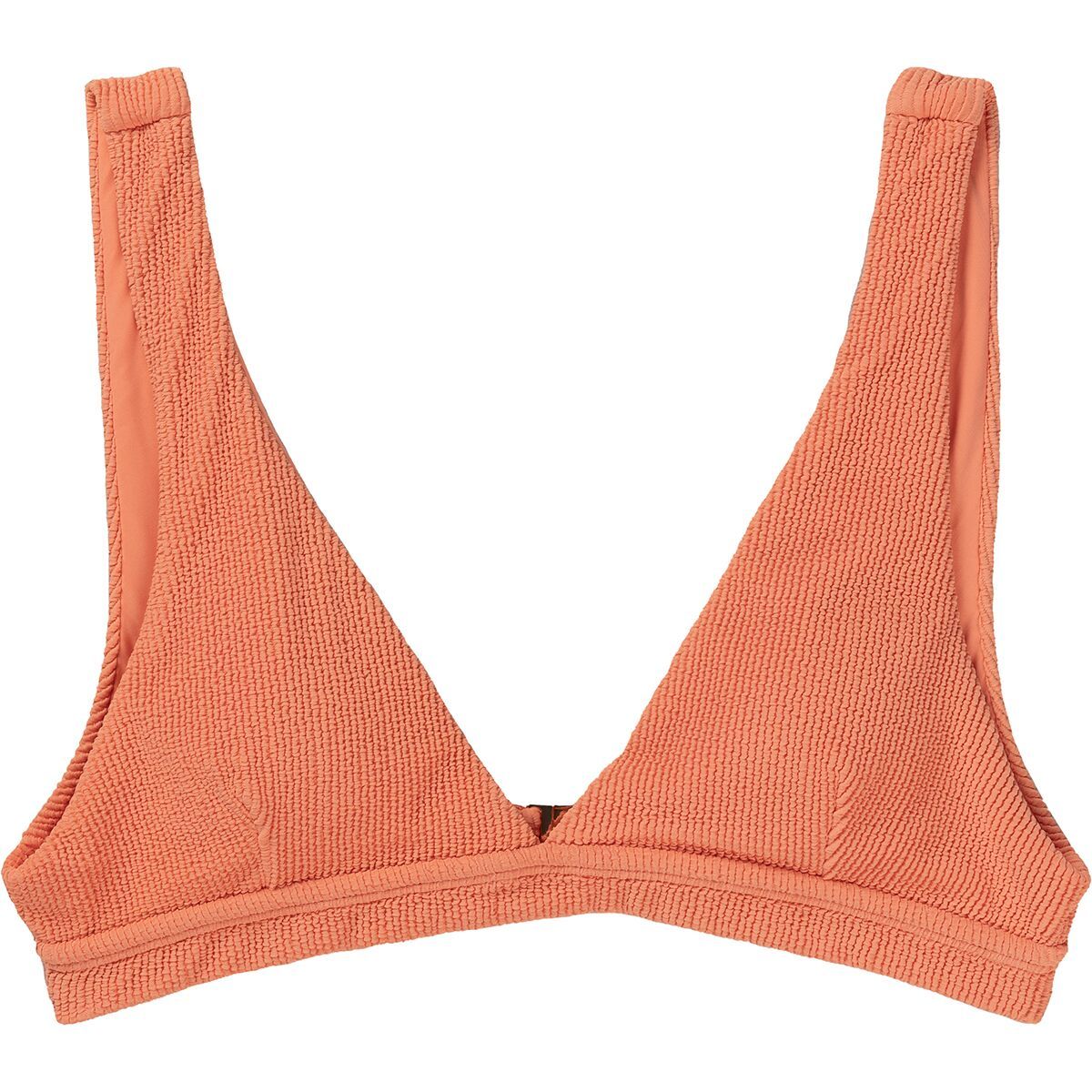 Image of Rhythm Isla Rib Tall Bikini Top - Women's Peach, L