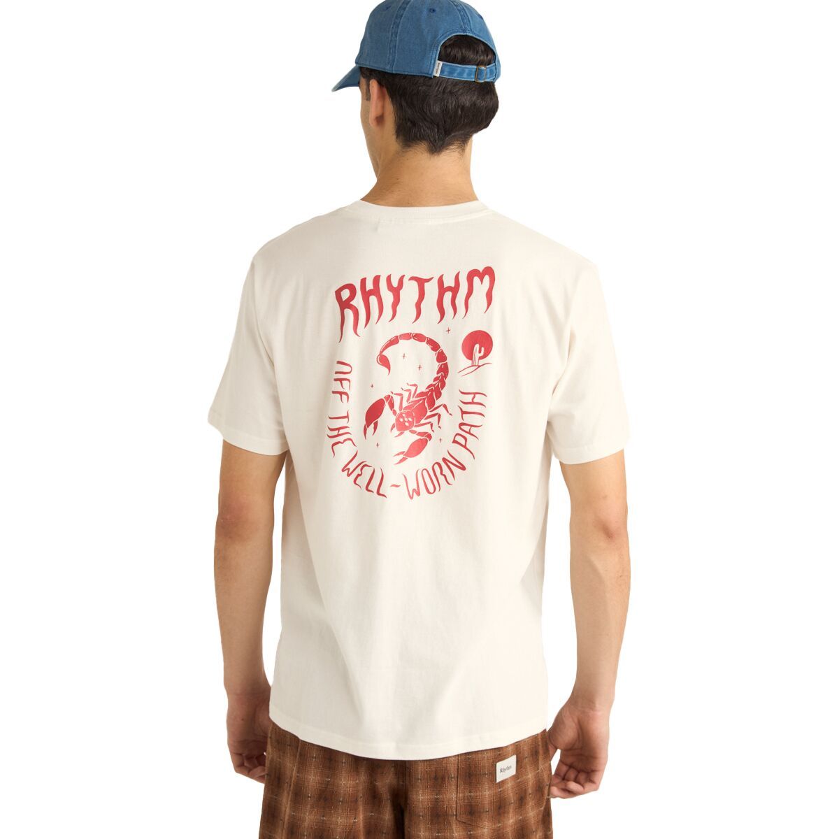 Rhythm Desert Locals Short-Sleeve T-Shirt - Men's Vintage White, S