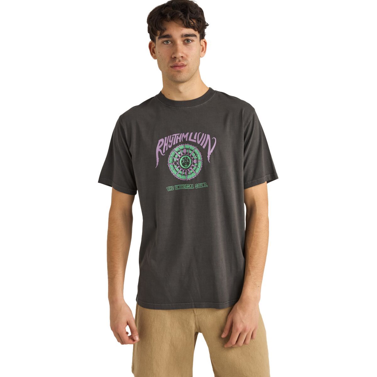 Rhythm Universal Sound Vintage Short-Sleeve T-Shirt - Men