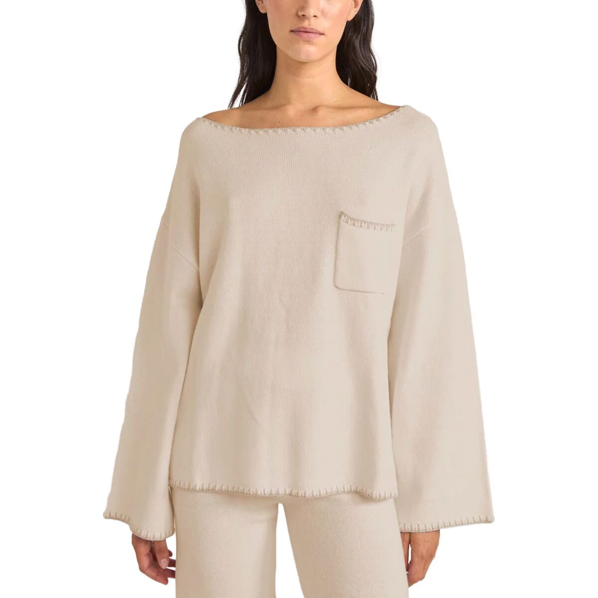 Image of Rhythm Bondi Knit Jumper - Women's Natural, M