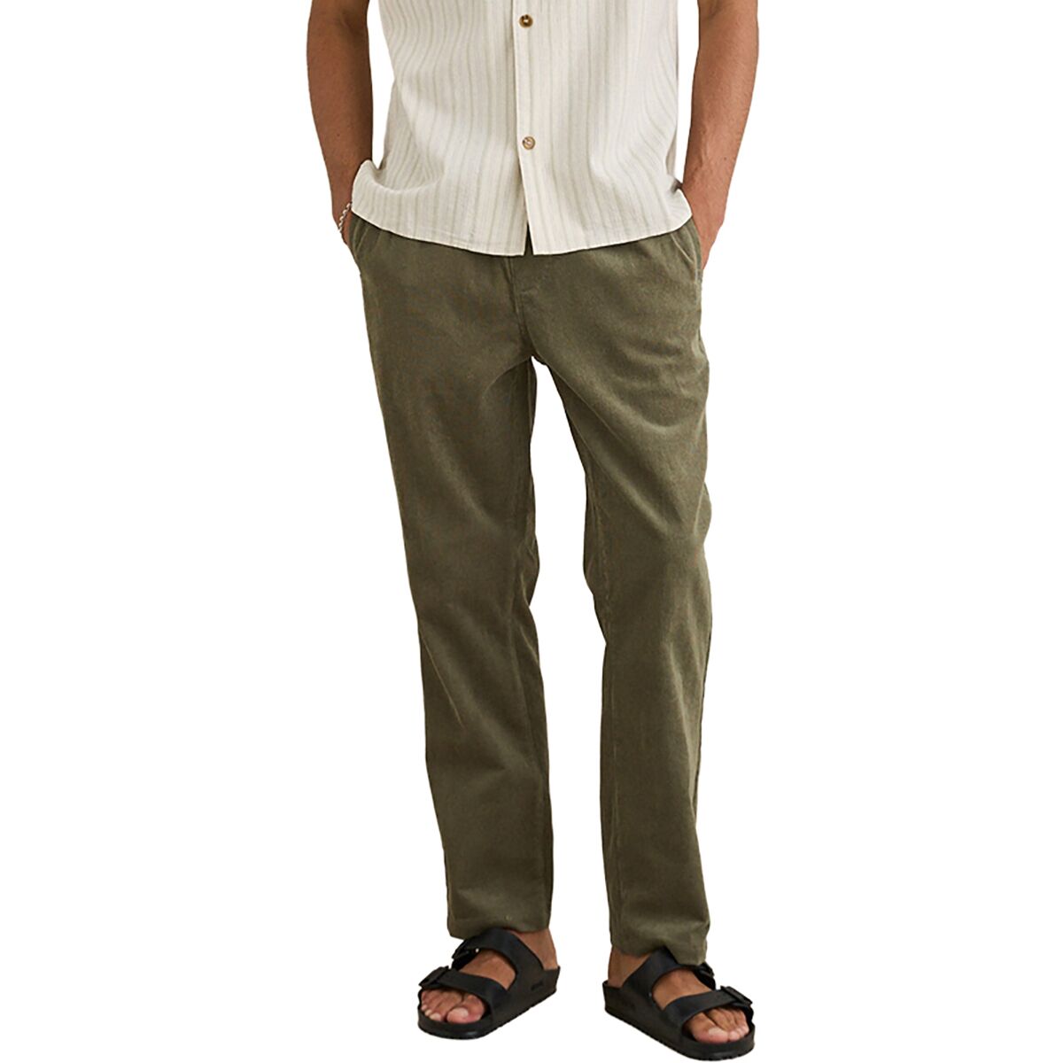 Image of Rhythm Cord Jam Pant - Men's Olive, 33
