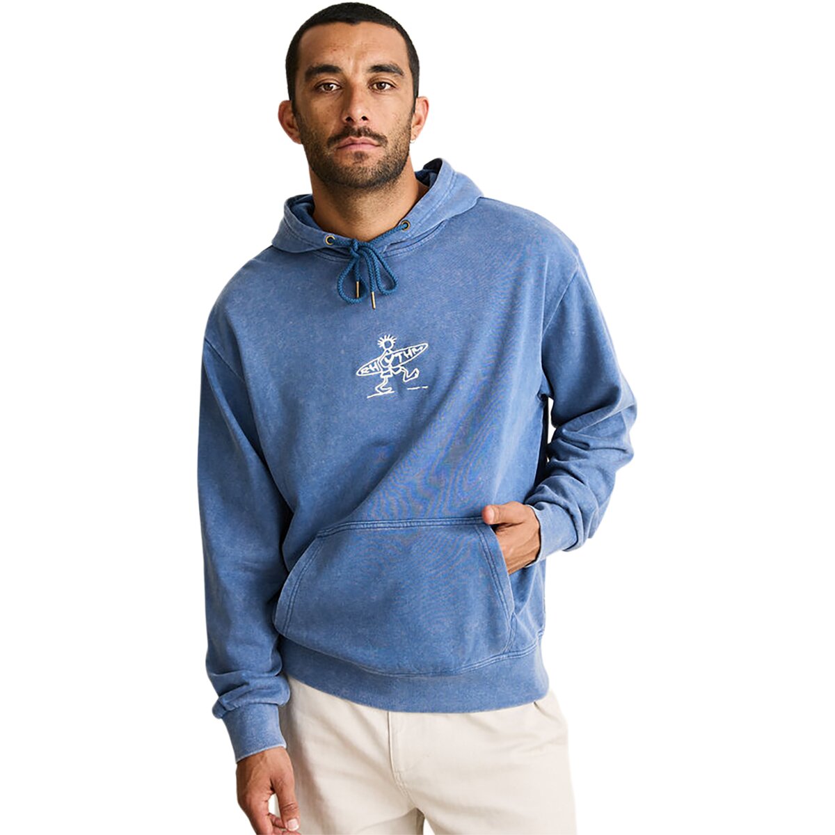 Rhythm Drifter Salt Wash Hoodie - Men's Slate, S