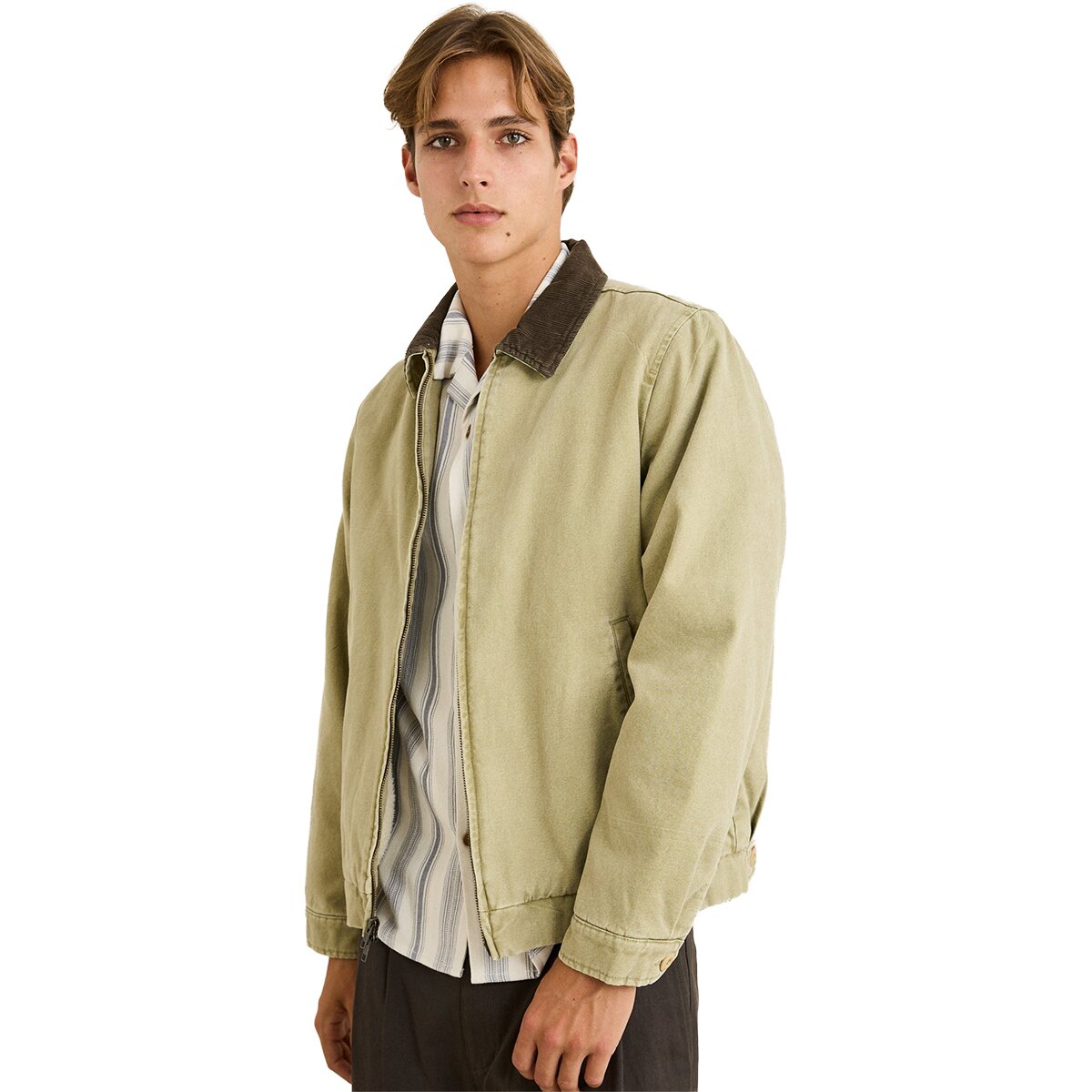 Rhythm Worn James Jacket - Men's Sand, S