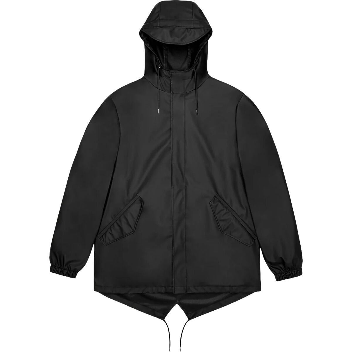 Image of Rains Fishtail Rain Jacket - Women's Black, S