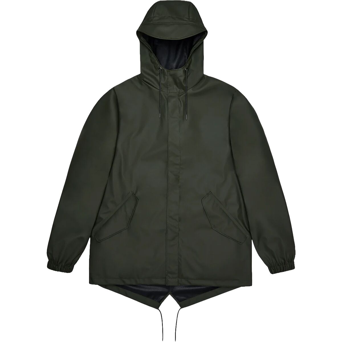 Image of Rains Fishtail Rain Jacket - Women's Green, L