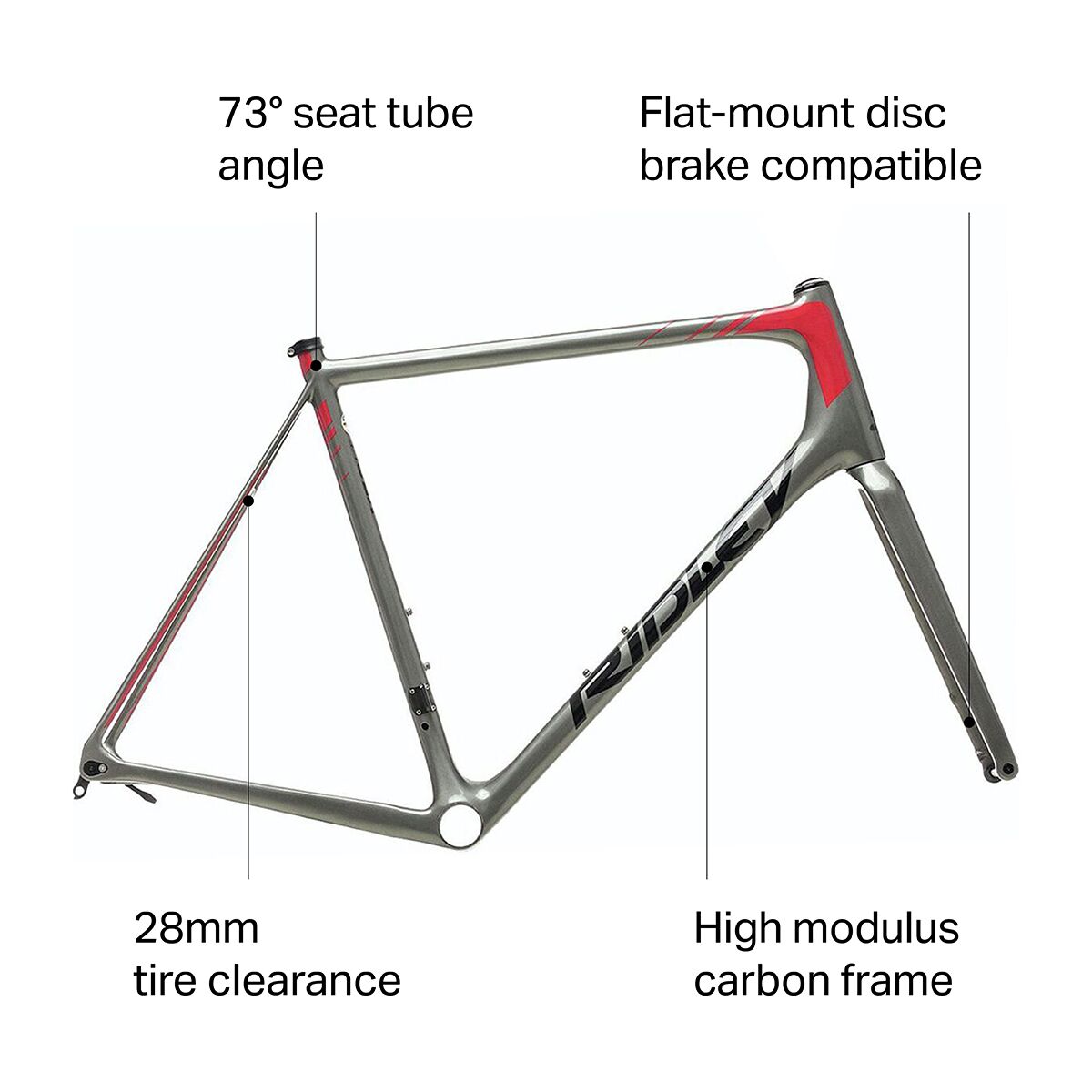 Ridley Helium SLX Disc Road Bike Frameset - Bike