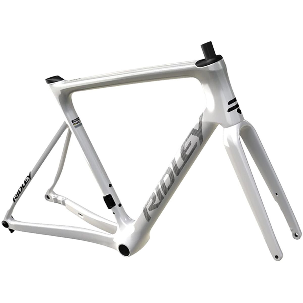 Image of Ridley Falcn Road Frameset Pearl White/Silver/Black, L