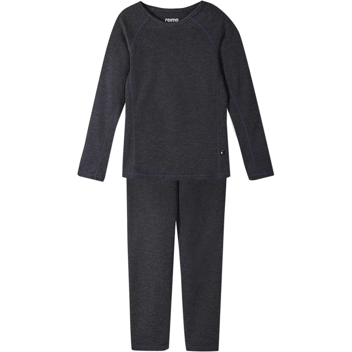 Reima Reima Lani Baselayer Set - Infants' Black Melange, 12-18M