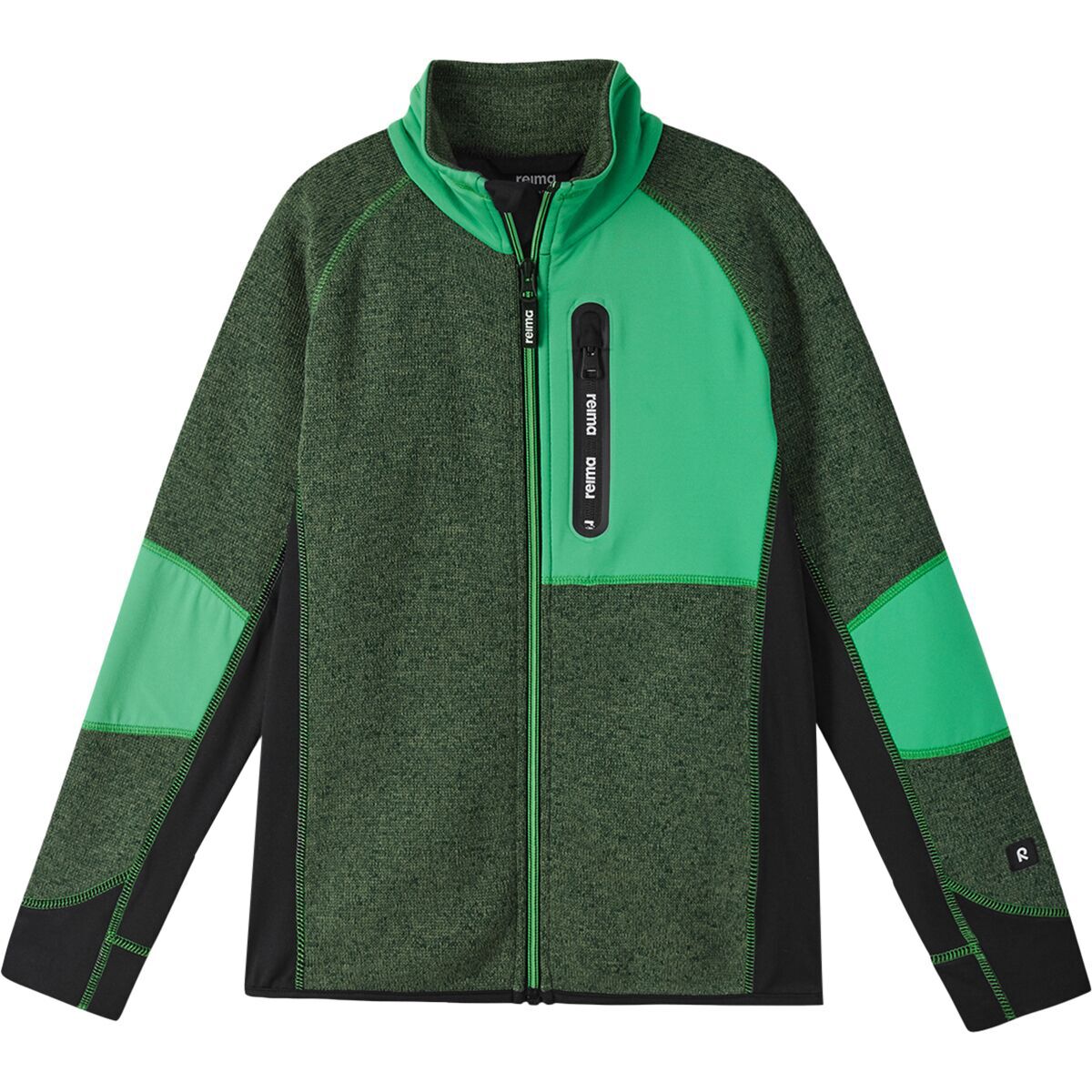 Reima Reima Liukuen Fleece Sweater - Toddler Boys' Thyme Green, 5-6T
