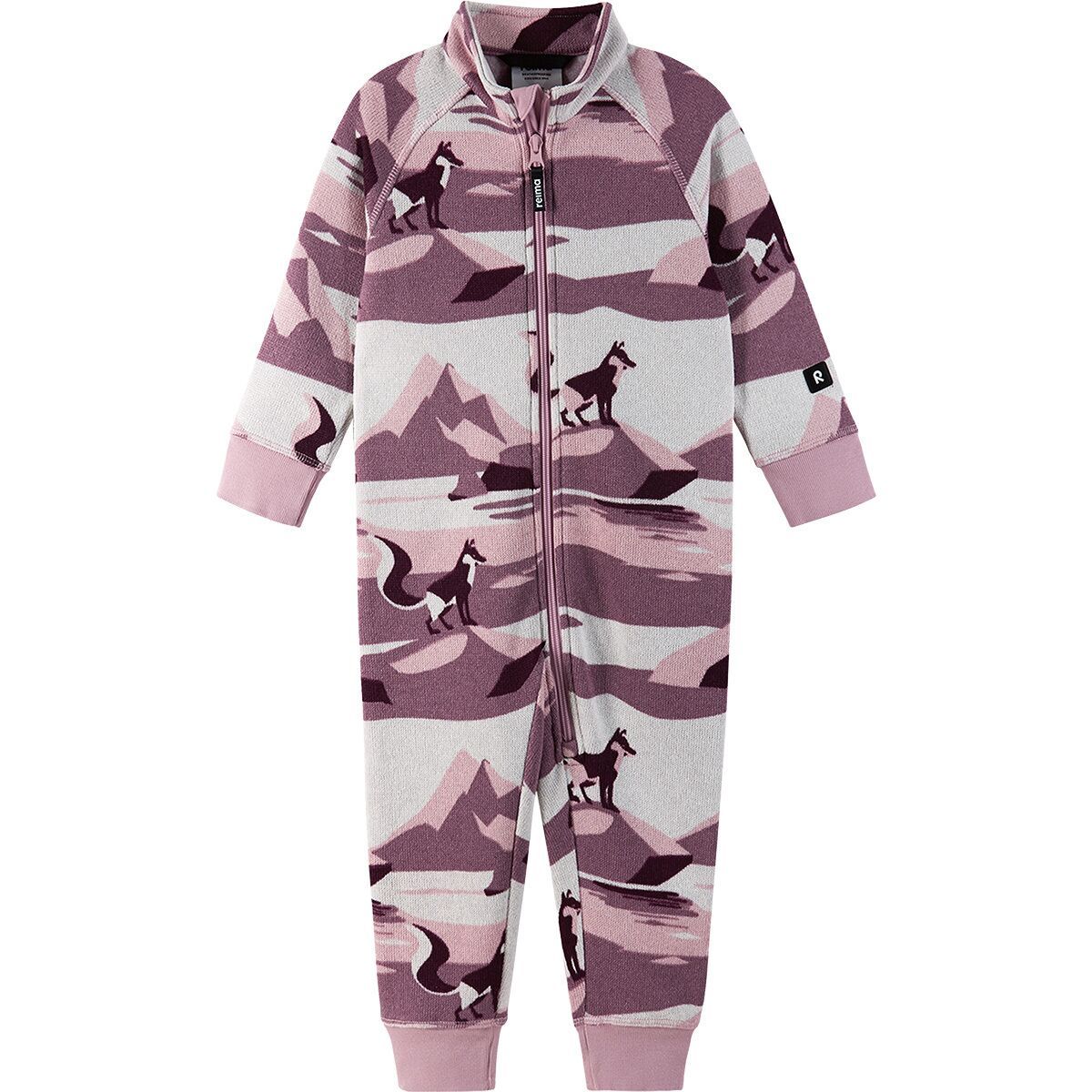 Image of Reima Myytti Fleece Coverall - Toddlers' Deep Purple2, 2T