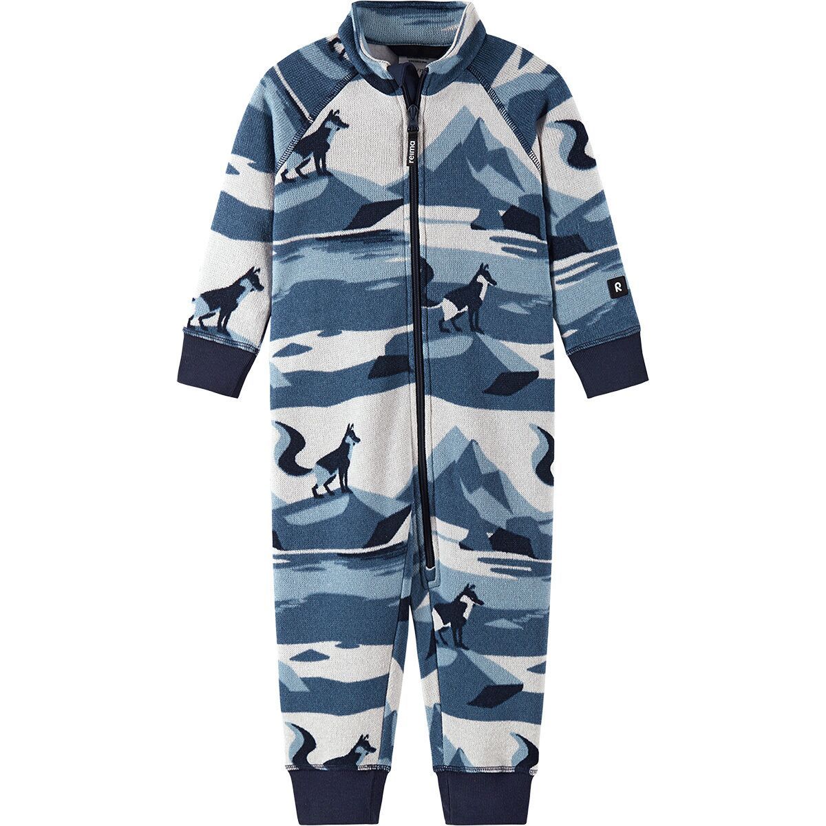 Image of Reima Myytti Fleece Coverall - Toddlers' Navy2, 18-24M