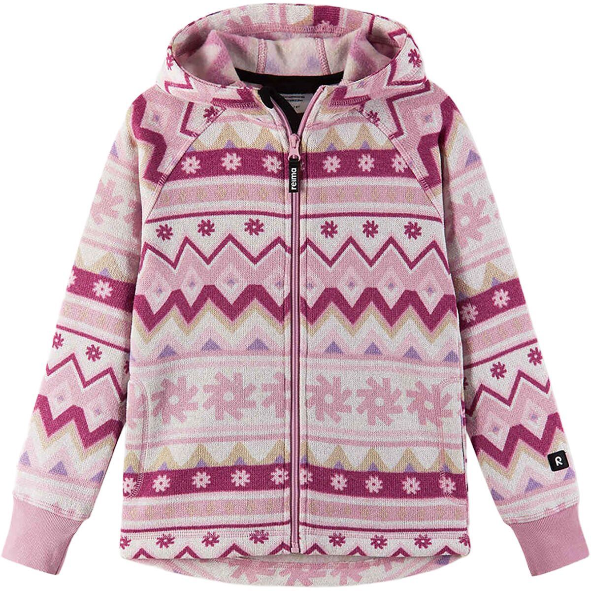 Image of Reima Northern Fleece Sweater - Toddlers' Grey Pink, 4T