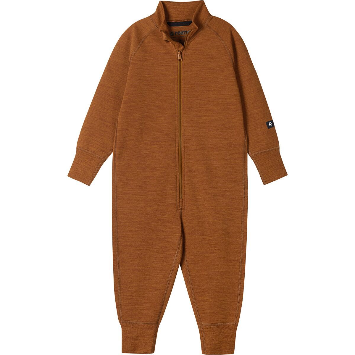 Image of Reima Parvin Wool Coverall - Toddler Boys' Cinnamon Brown, 12-18M
