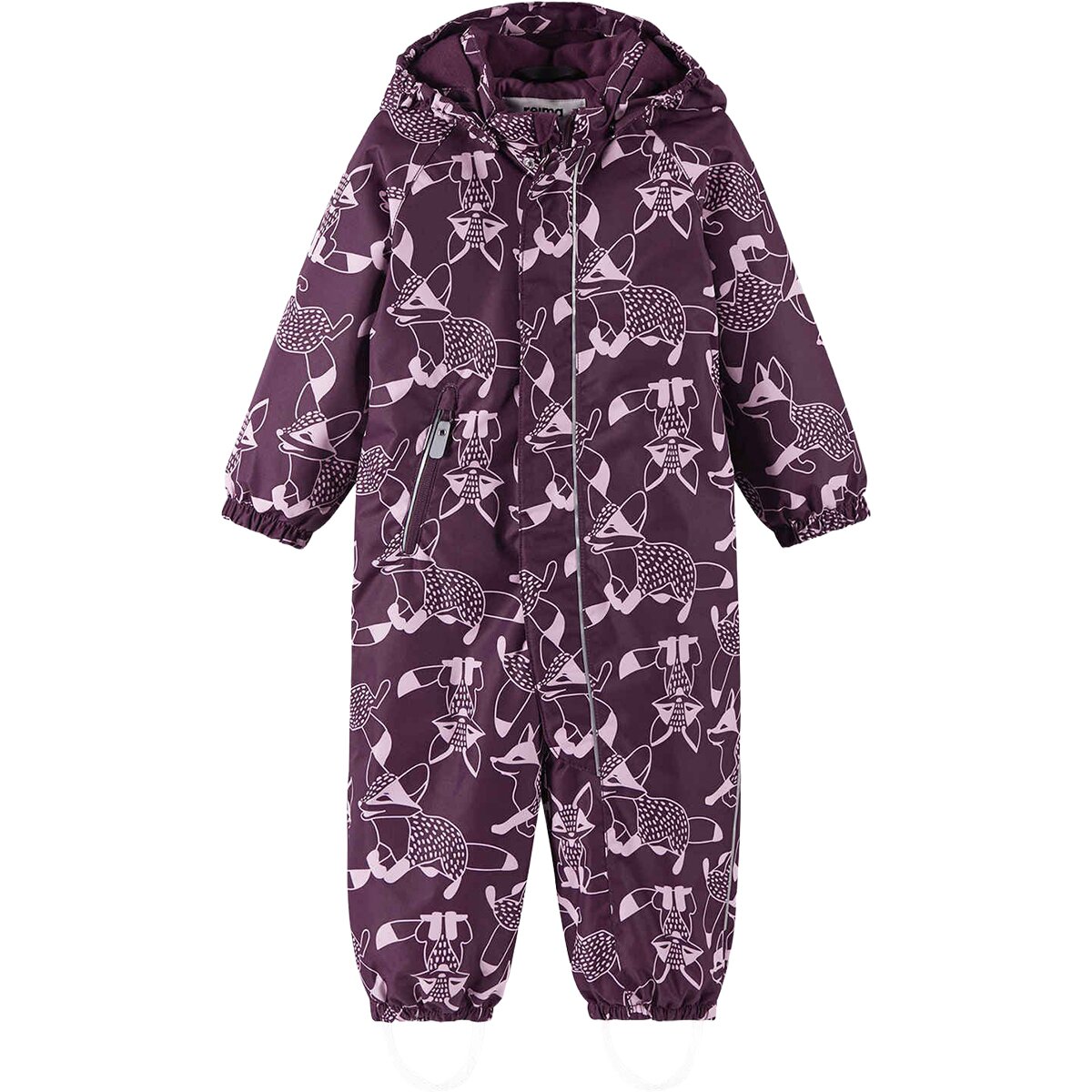 Image of Reima Puhuri One-Piece Snow Suit - Toddlers' Deep Purple2, 2T