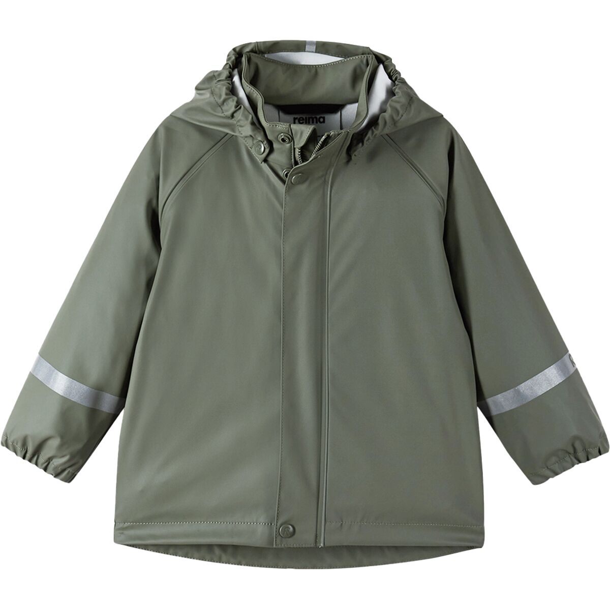 Image of Reima Lampi Raincoat - Kids' Greyish Green, 6