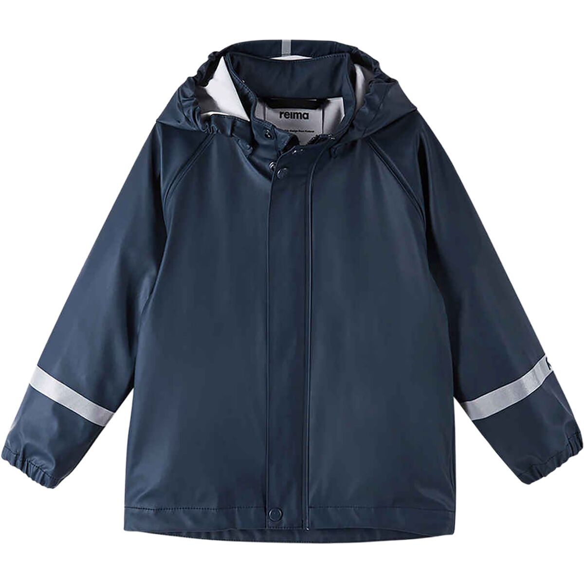 Image of Reima Lampi Raincoat - Kids' Navy, 7