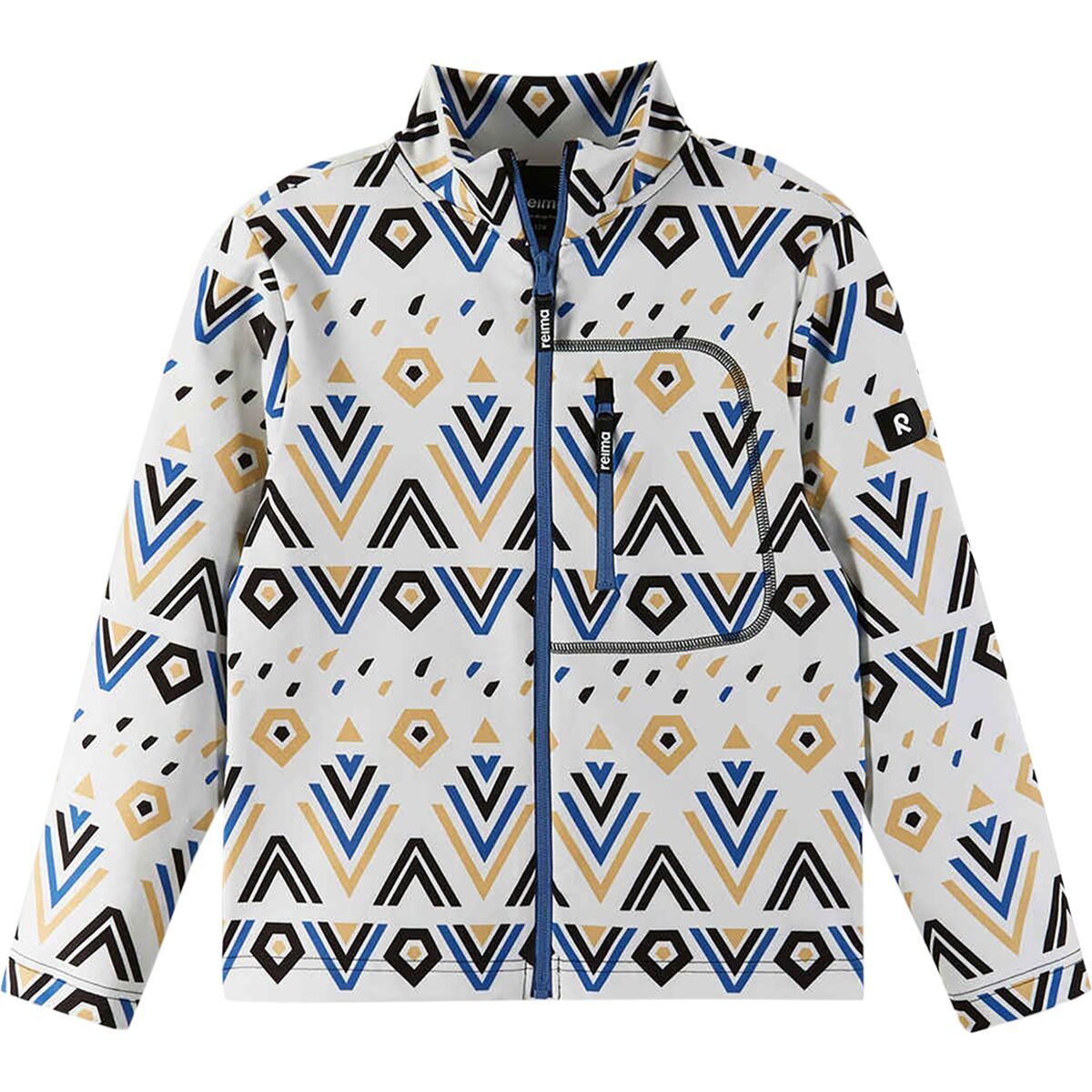 Image of Reima Iisisti Sweater - Kids' Blue Ocean, 11