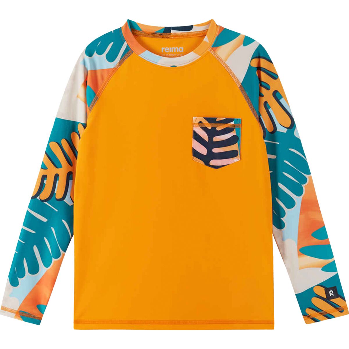 Reima Reima Kroolaus Swim Shirt - Boys' Fruity Orange, 12