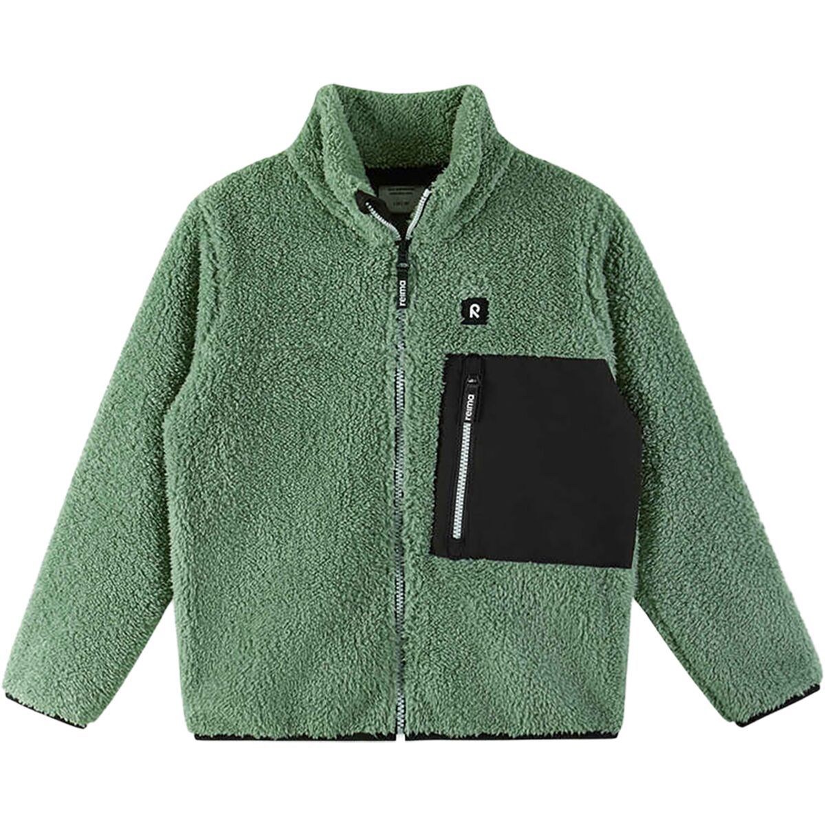 Image of Reima Turilas Pile Fleece Jacket - Kids' Green Clay, 12