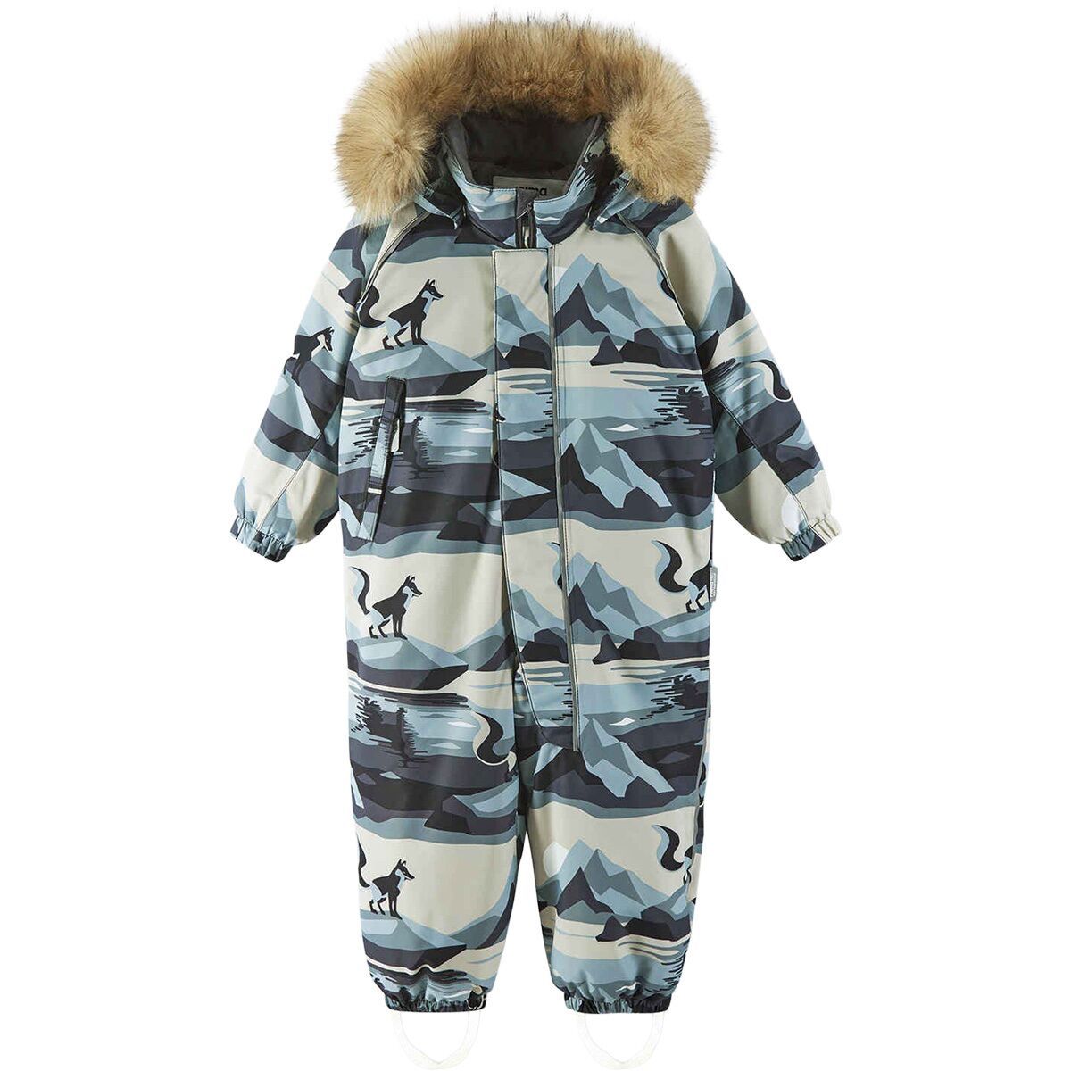 Image of Reima Lappi Snow Suit - Infants' Sandy Beige, 18-24M