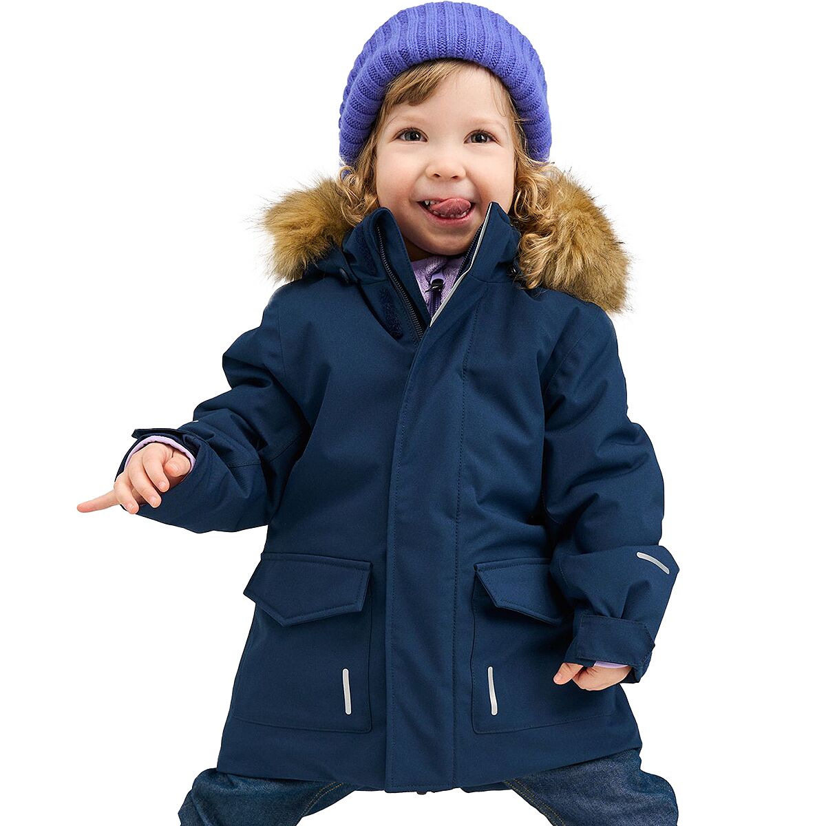 Reima Mutka Jacket - Toddlers' Navy, 3T