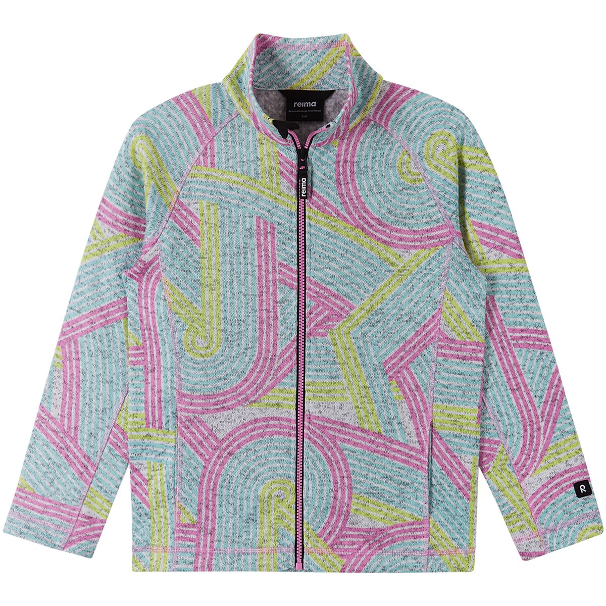 Reima Reima Niksini Full-Zip Fleece Sweater - Girls' Mauve Pink, 13
