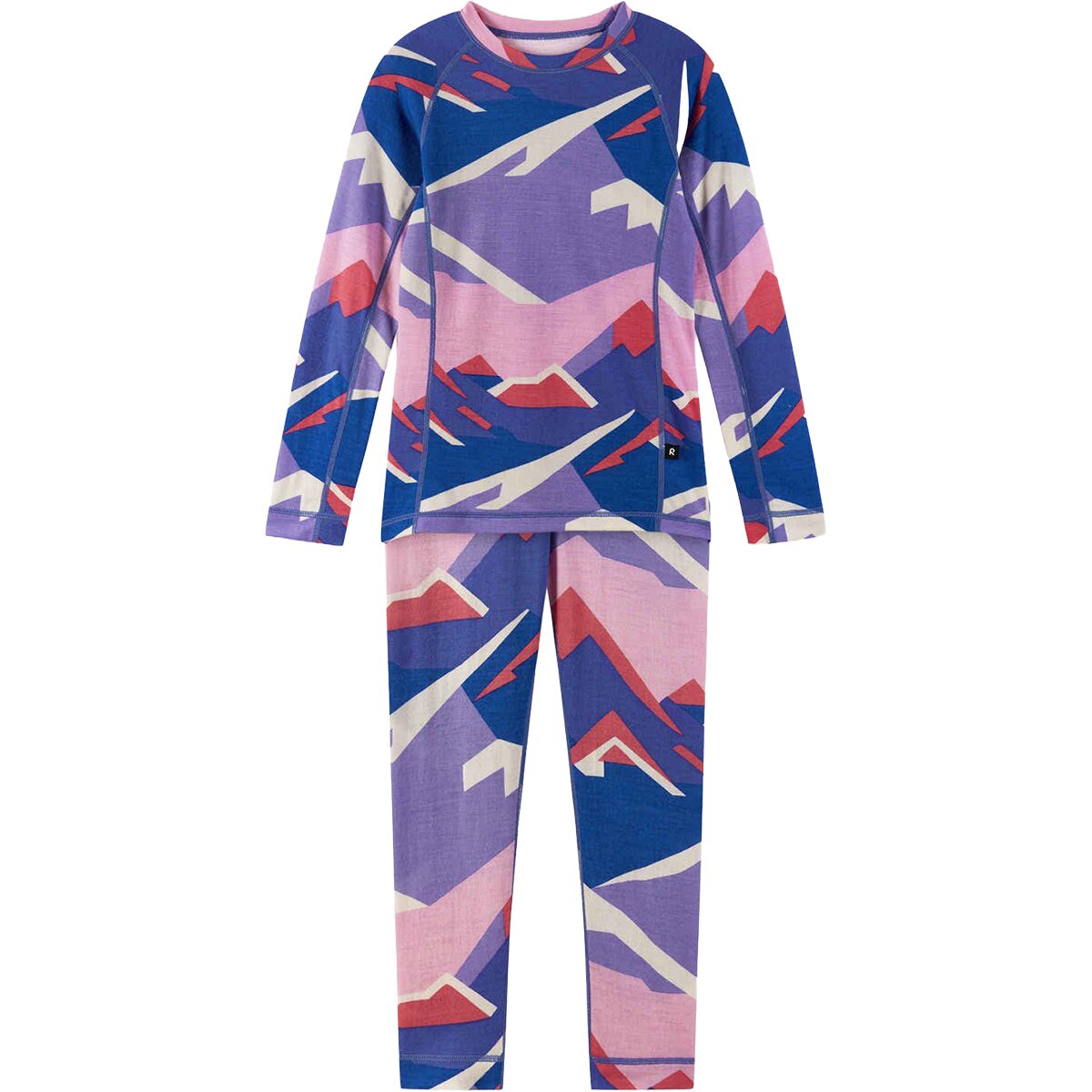 Image of Reima Taitoa Baselayer Set - Kids' Breezy Violet, 12/13