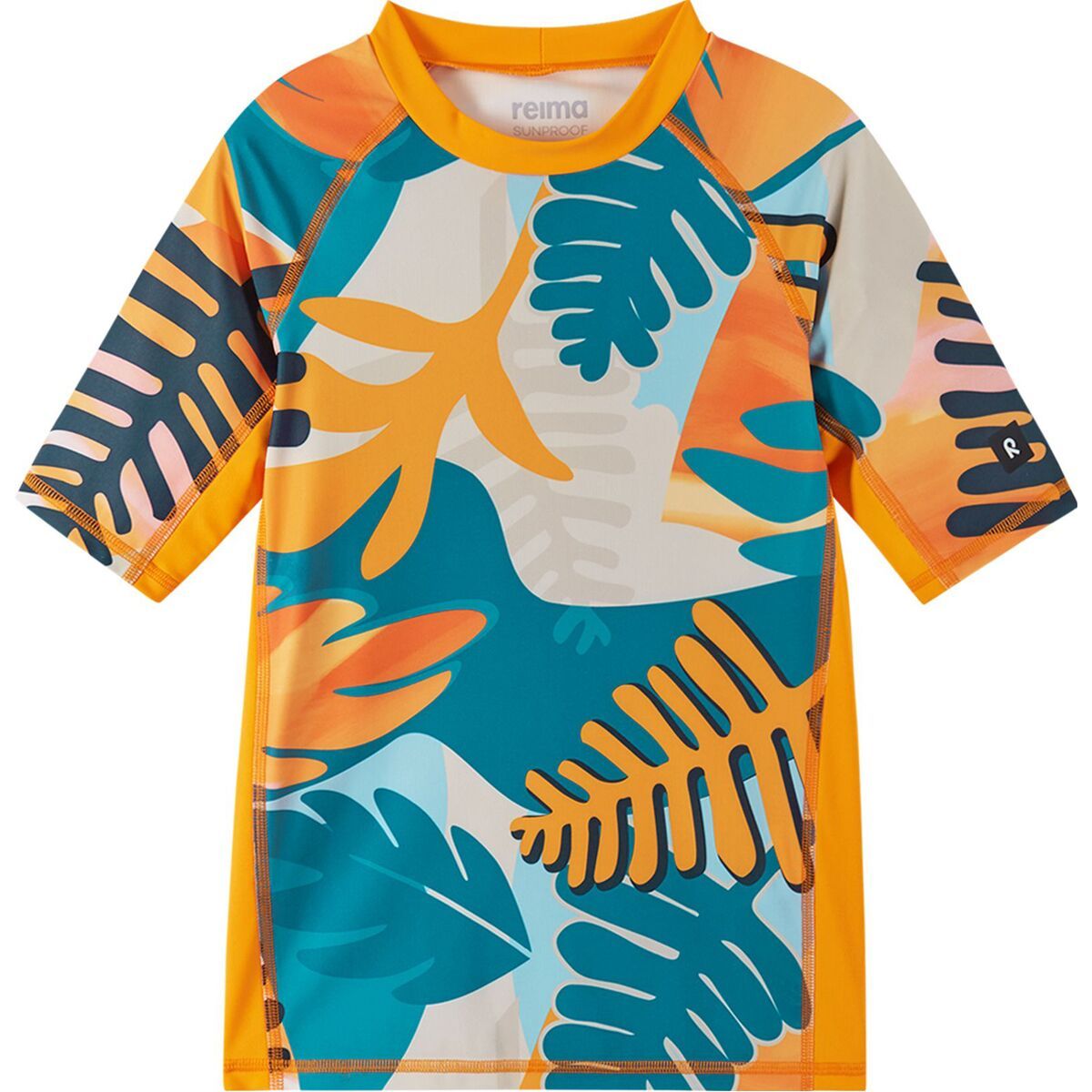 Image of Reima Uiva Rash Guard - Kids' Fruity Orange, 6
