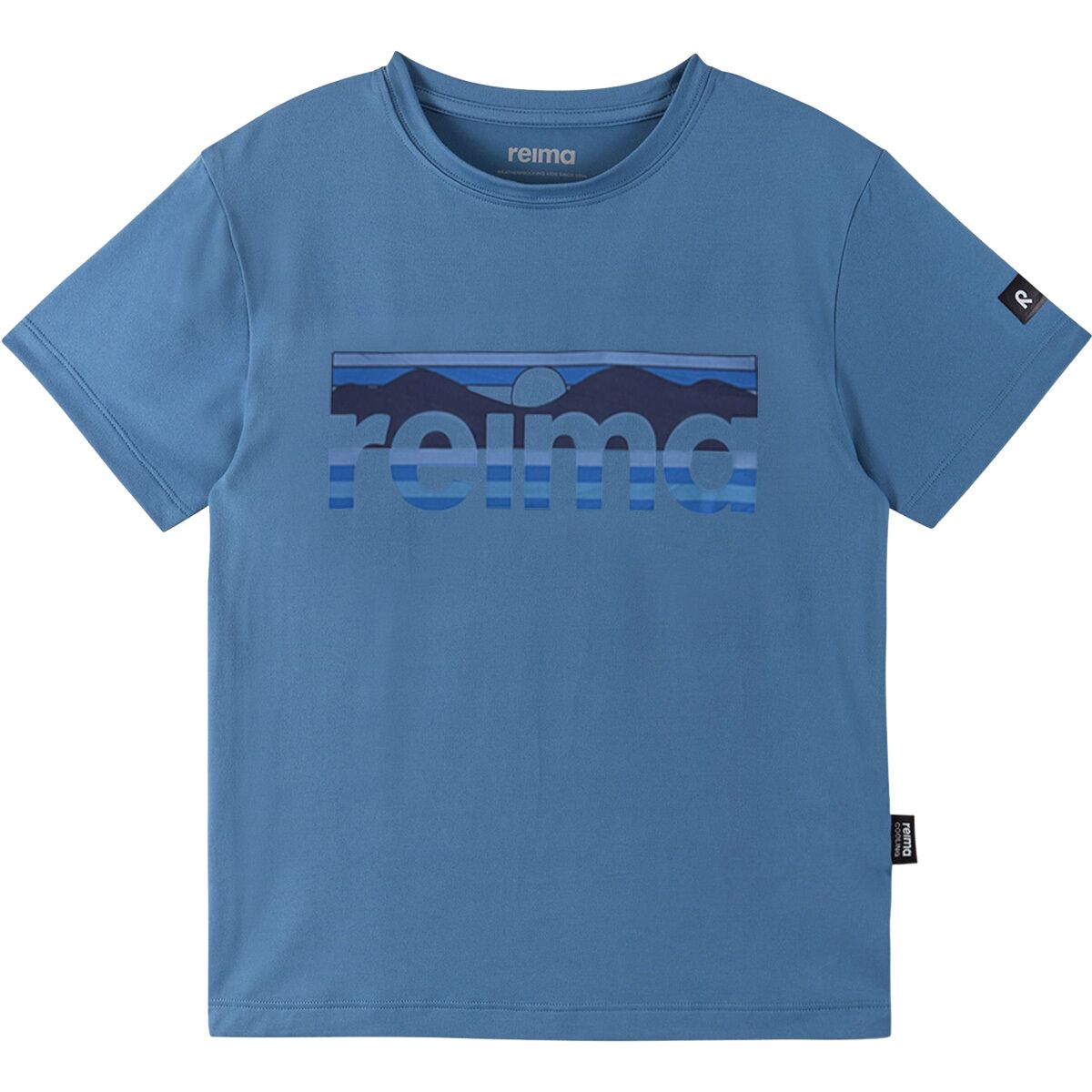 Reima Reima Vauhdikas T-Shirt - Toddlers' Denim Blue, 4T