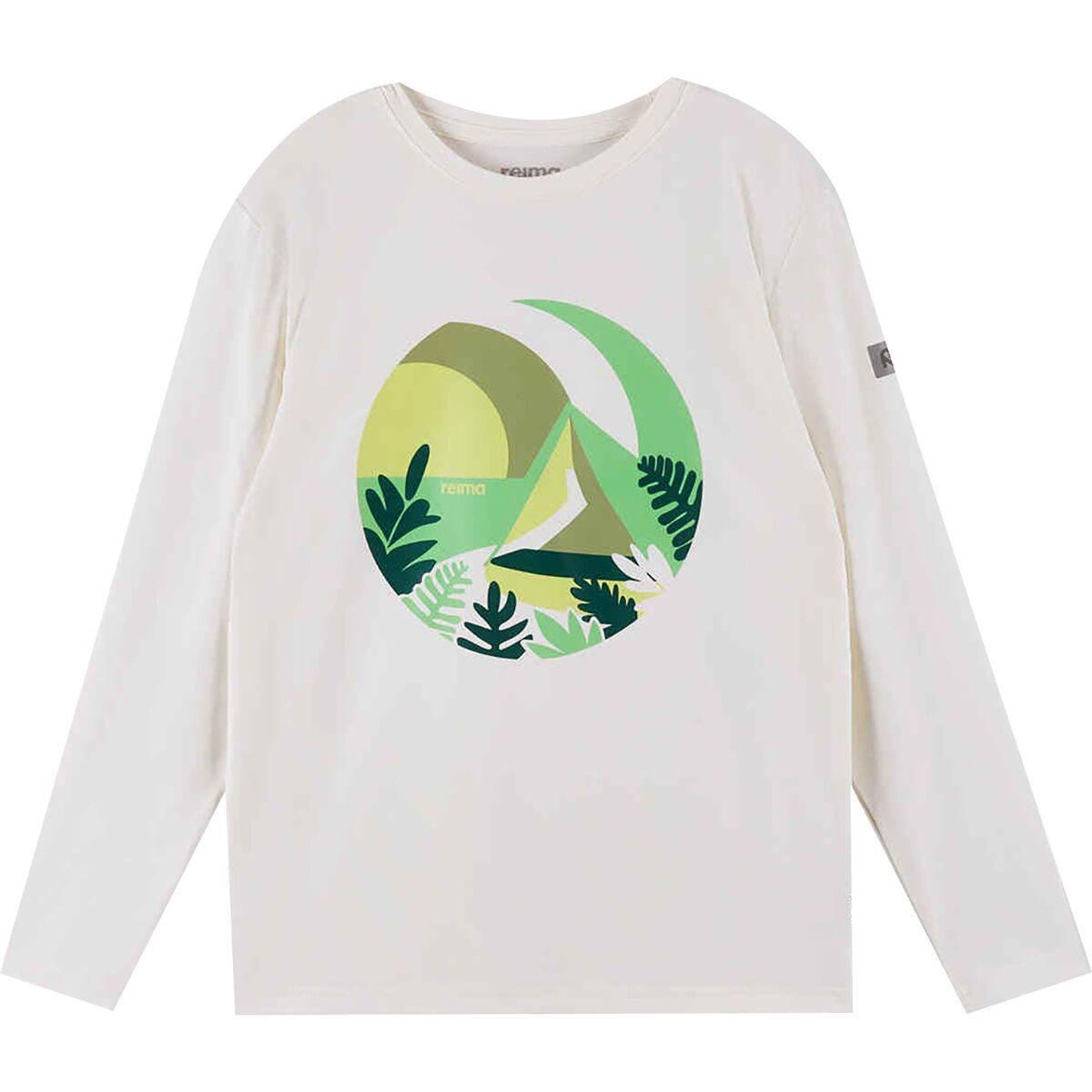 Image of Reima Viita Long-Sleeve T-Shirt - Kids' Off White, 8