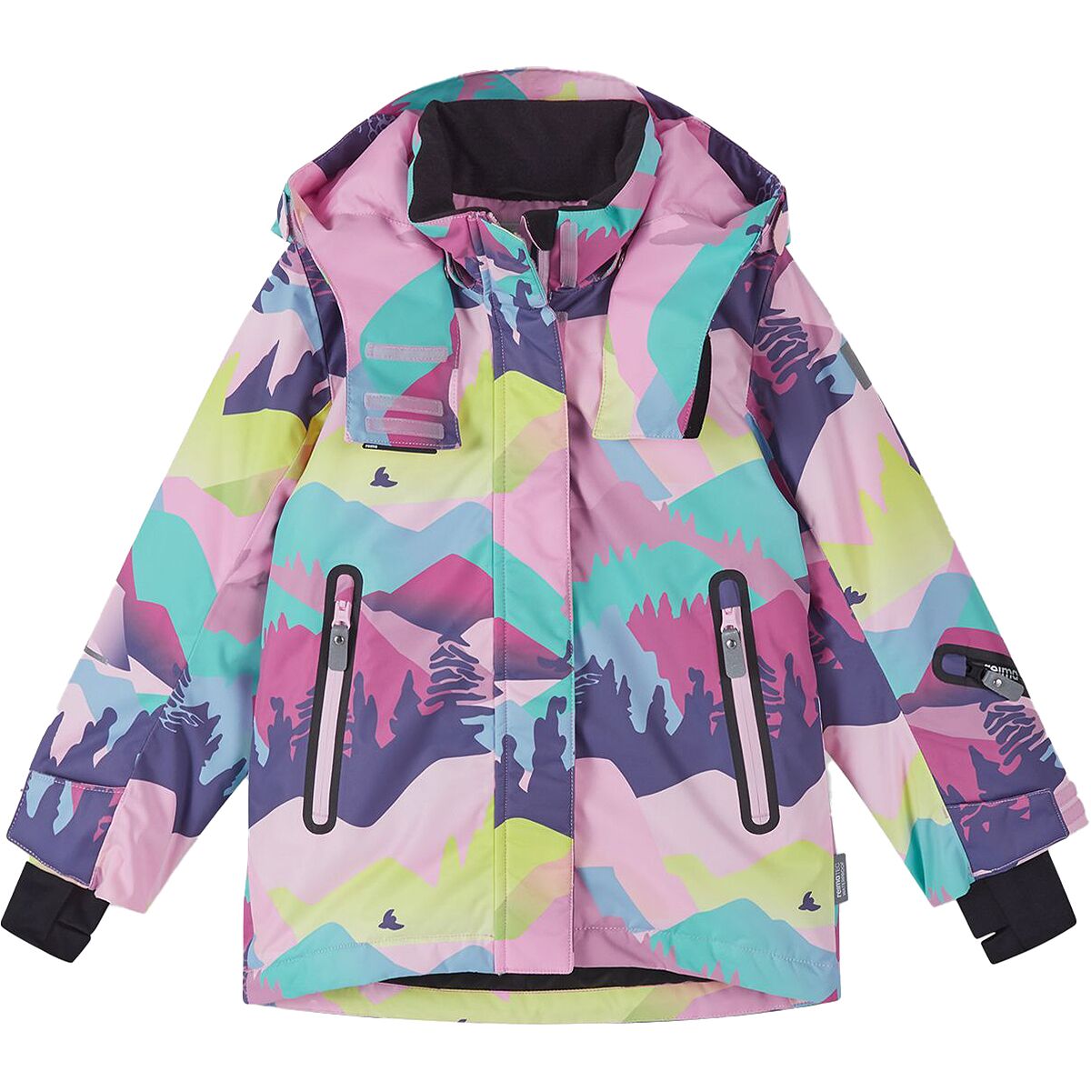 Reima Reima Kiiruna Jacket - Kids' Grey Pink, 5 - $179.95 at Backcountry.com