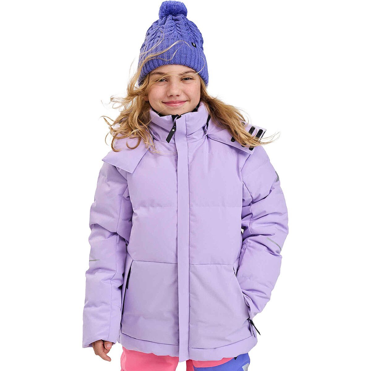 Image of Reima Ranua ReimaTec Down Ski Jacket - Kids' Blooming Lilac, 12