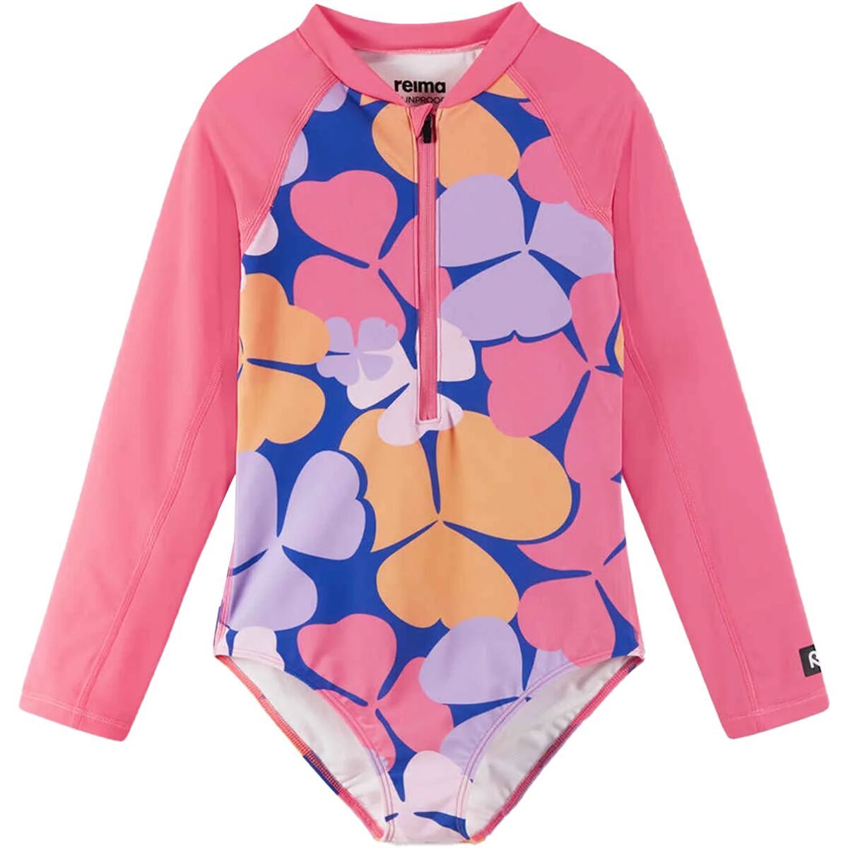 Image of Reima Aallot Swimsuit - Toddler Girls' Soft Coral, 4T