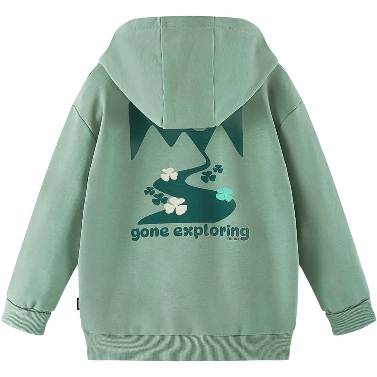 Image of Reima Huppis Hoodie - Kids' Stone Green, 11