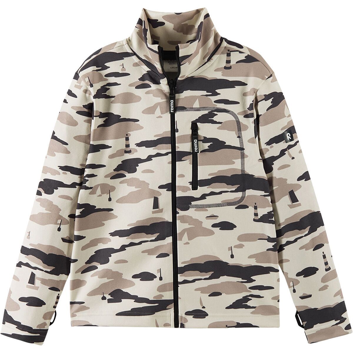 Image of Reima Iisisti Soft Jersey Jacket - Kids' Earthy Beige, 14