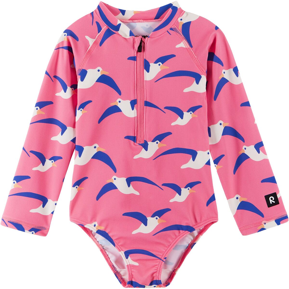 Image of Reima Pihlis Swimsuit - Toddlers' Soft Coral, 4T