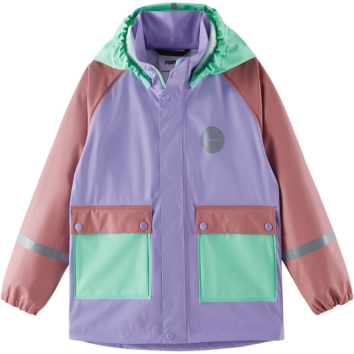 Image of Reima Suihku Rain Jacket - Toddlers' Blooming Lilac, 4T