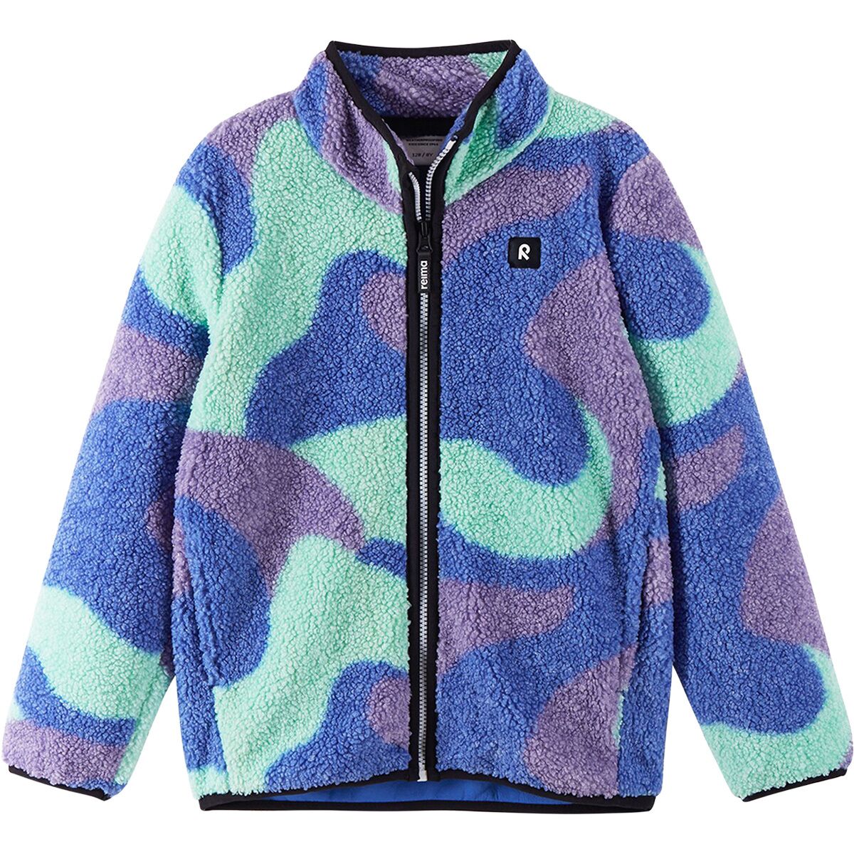 Image of Reima Tupsis Fleece Jacket - Kids' Sparkly Blue, 10