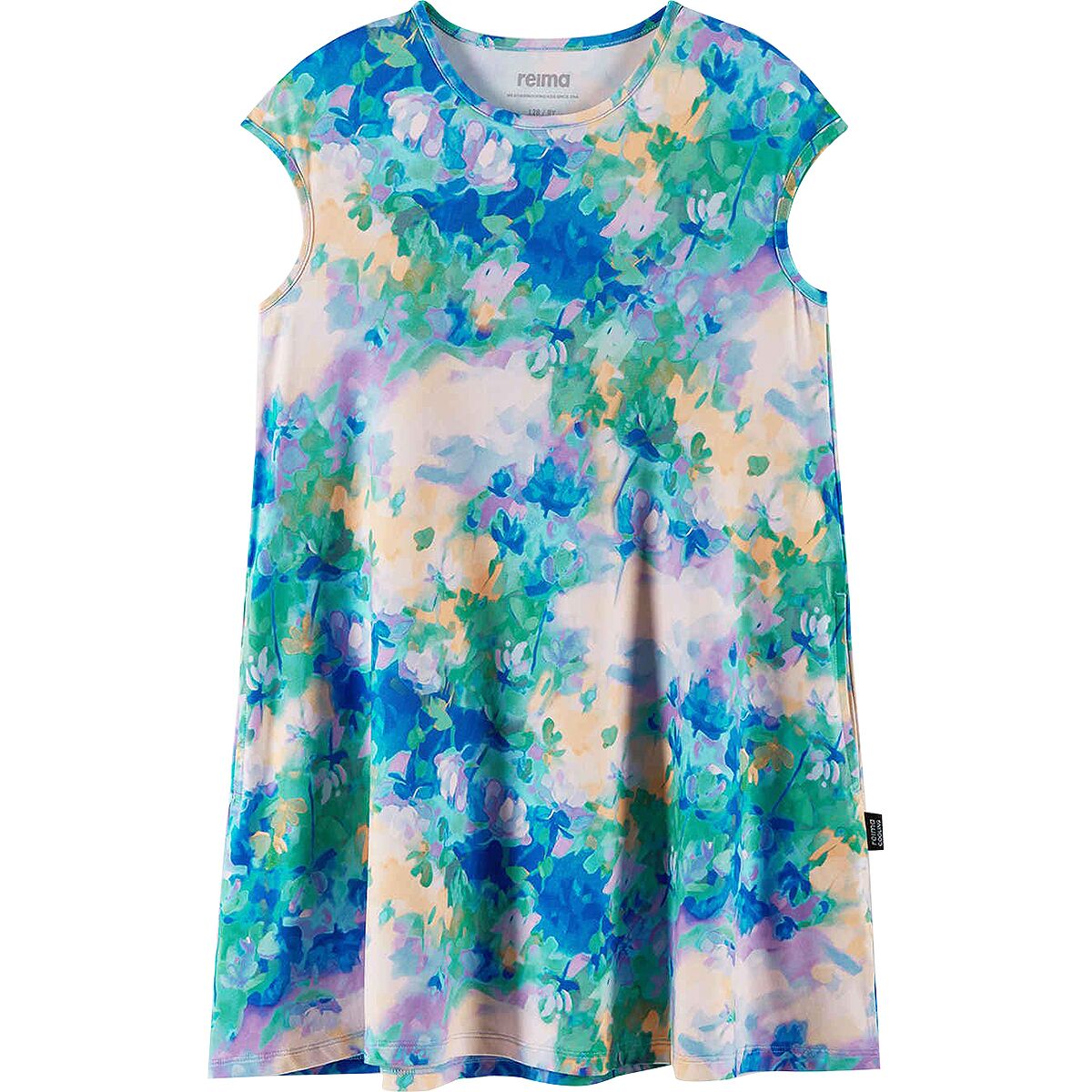 Image of Reima Vilakka Dress - Girls' Fresh Blue, 5