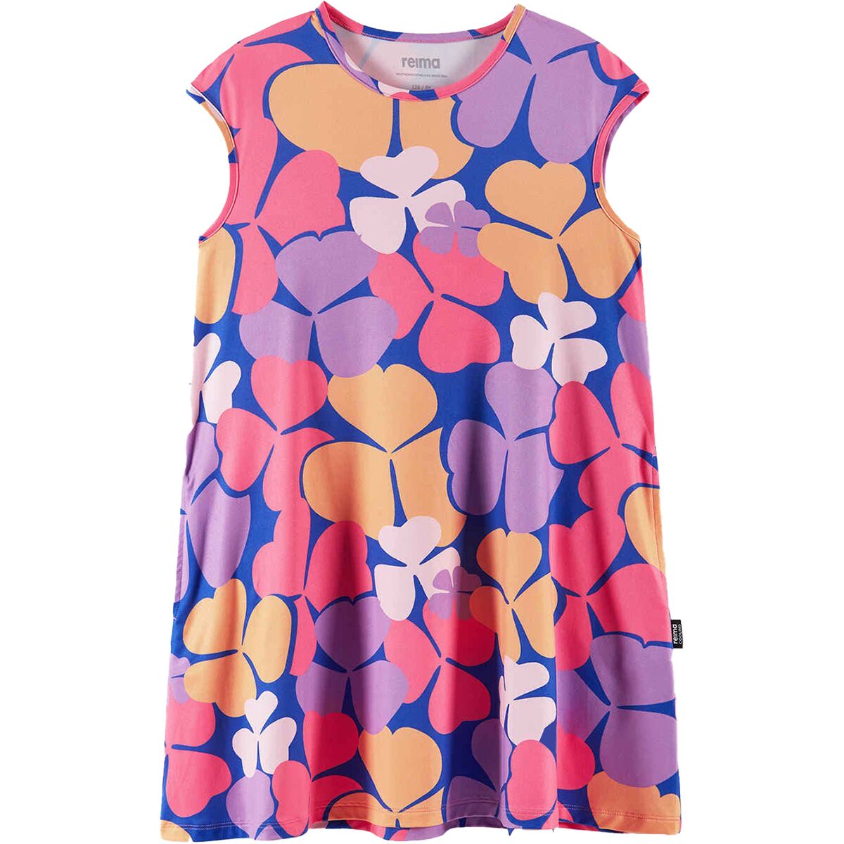 Image of Reima Vilakka Dress - Girls' Soft Coral, 6