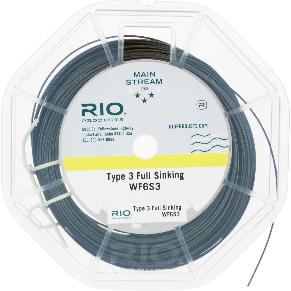 Image of RIO Mainstream Full Sinking Line Brown, WF7S3
