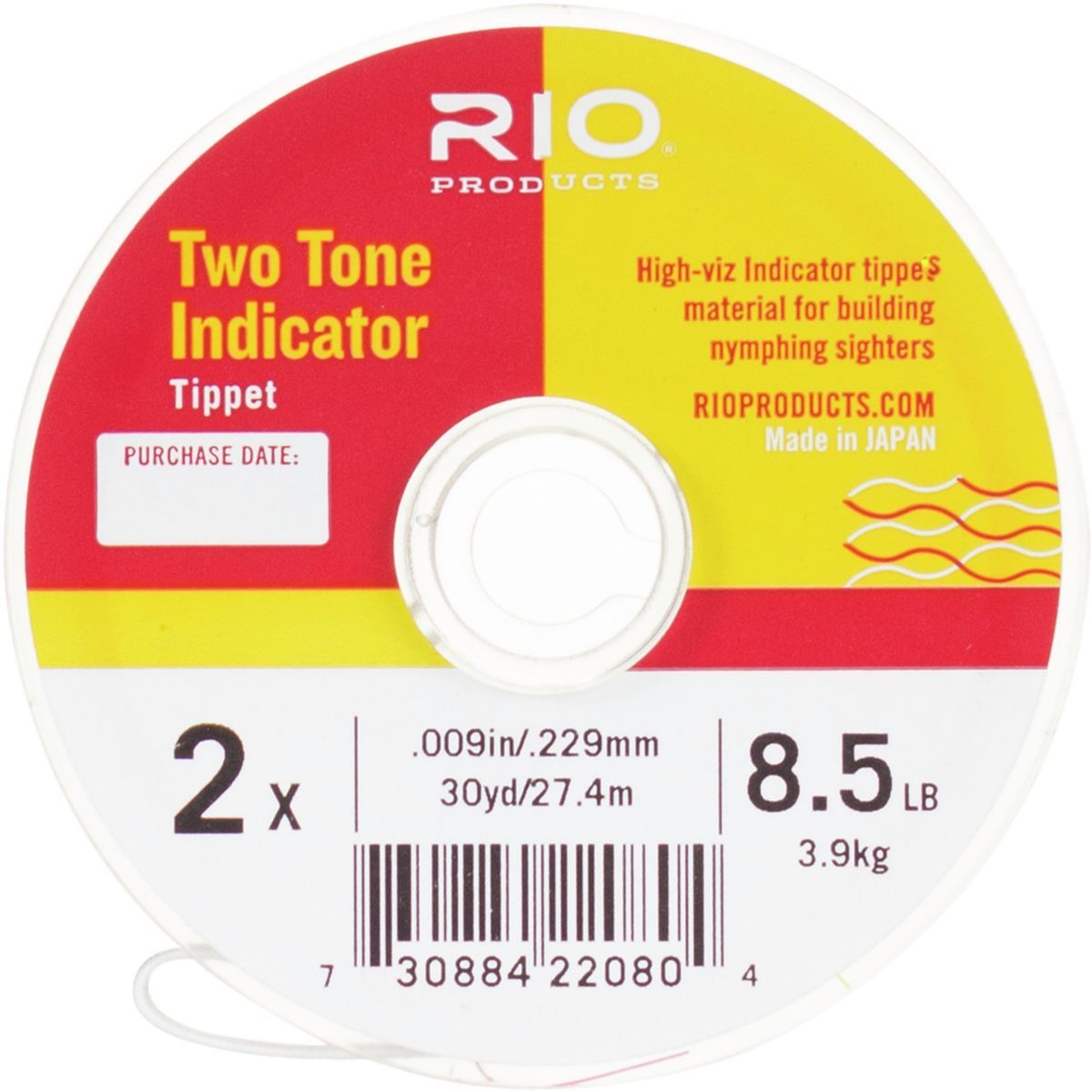Image of RIO 2-Tone Indicator Tippet One Color, 2x