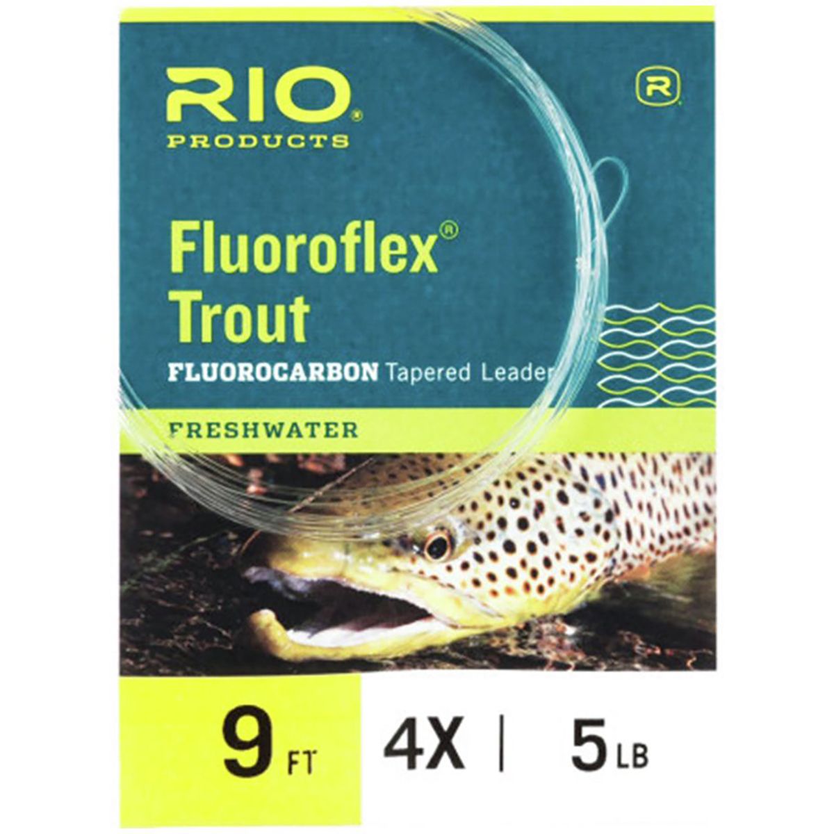 Image of RIO Fluoroflex Leader One Color, 5x/9ft