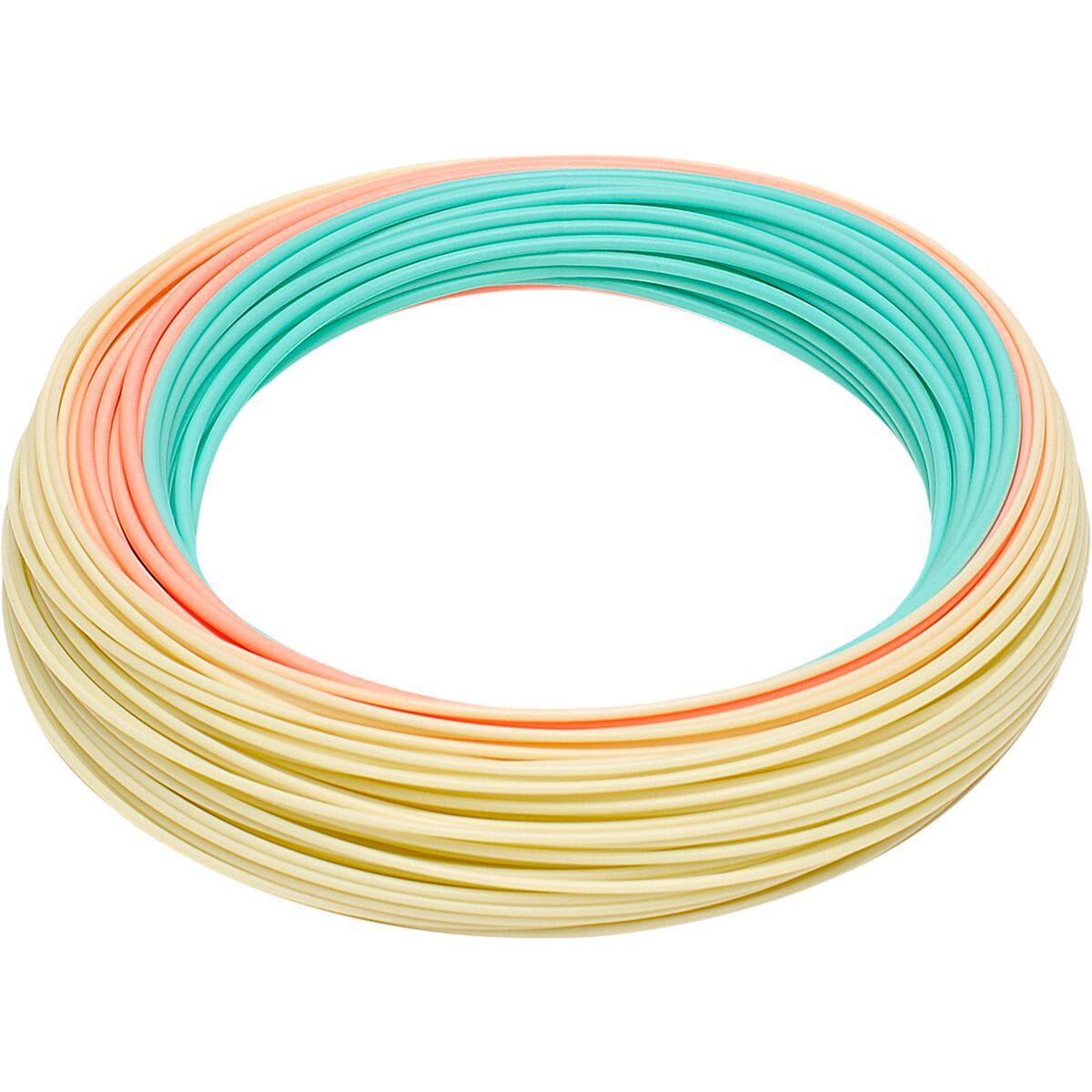 Image of RIO Elite Flats Pro Fly Line Aqua/Orange/Sand, WF6F