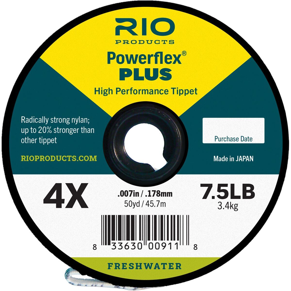 Image of RIO Powerflex Plus 50YD Tippet One Color, 3X