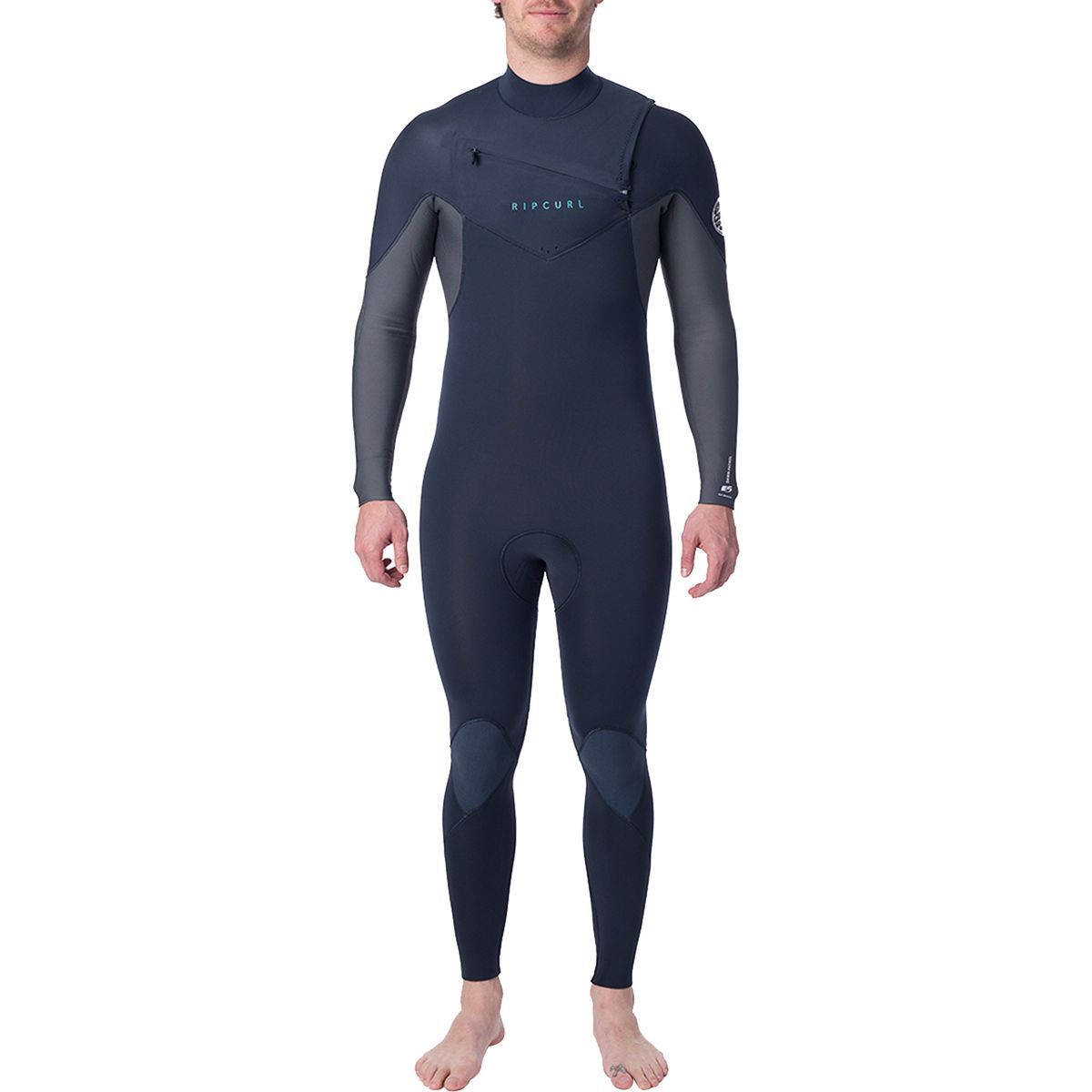 Rip Curl Dawn Patrol 4/3 Chest-Zip Full Wetsuit - Men's | eBay