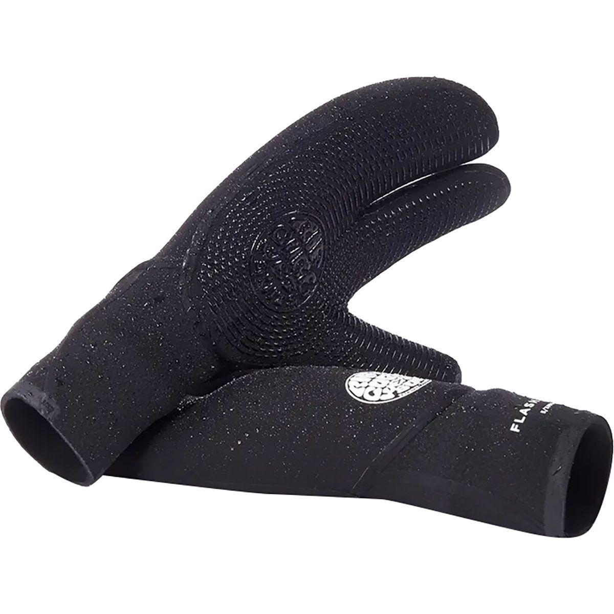 Image of Rip Curl Flashbomb 5/3 3 Finger Glove - Men's Black, S